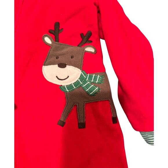 Carter's Christmas Footed Pajamas - Picture 2 of 3